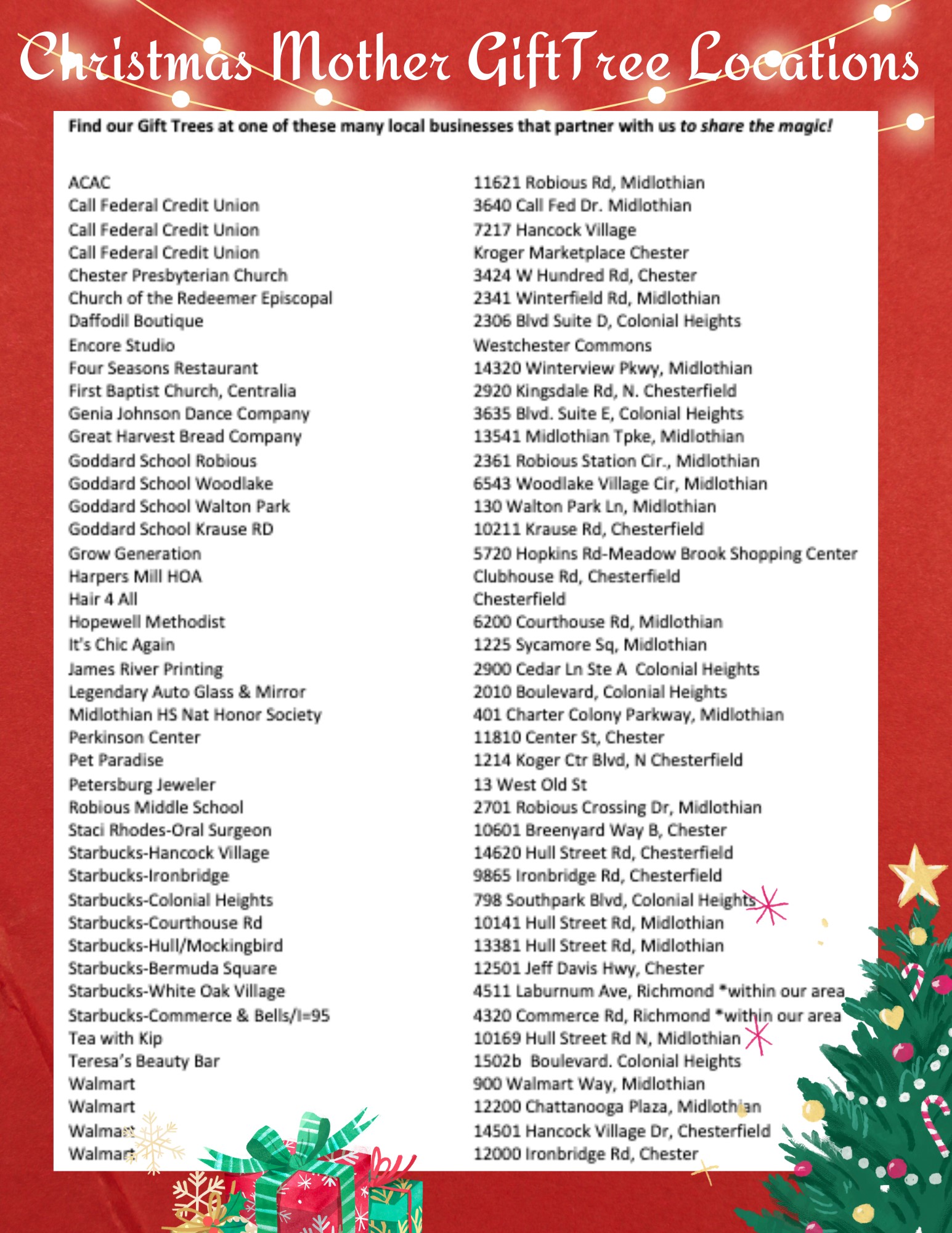 Gift Tree WEbsite